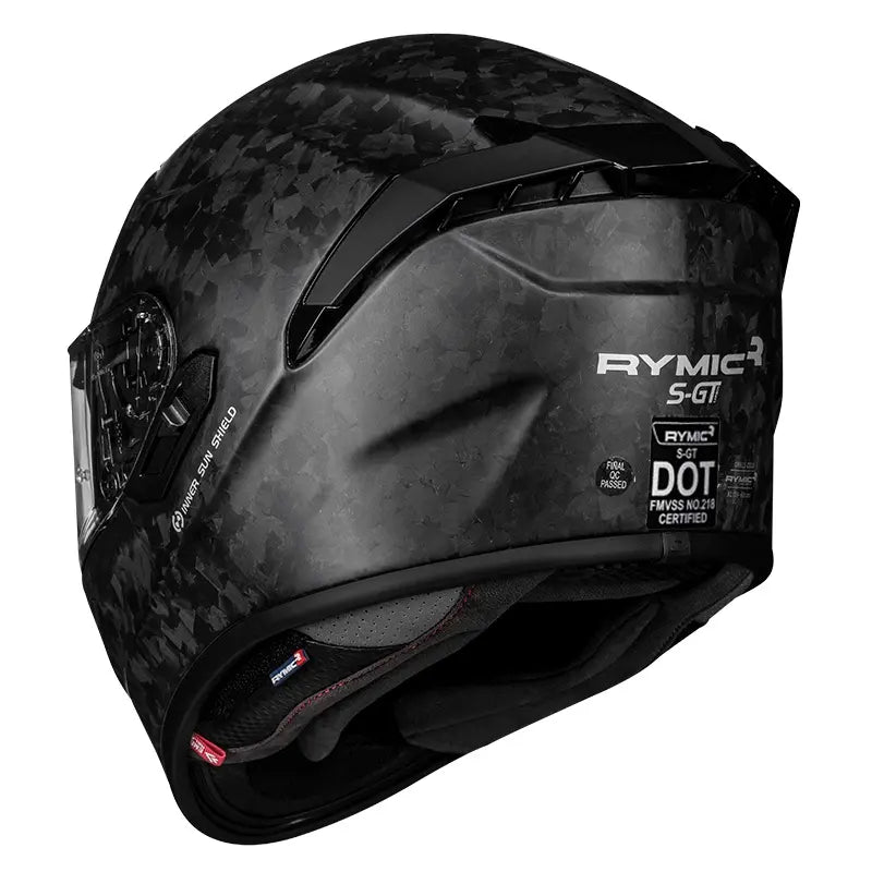 Casco integral S-GT de fibra de carbono – Negro Mate