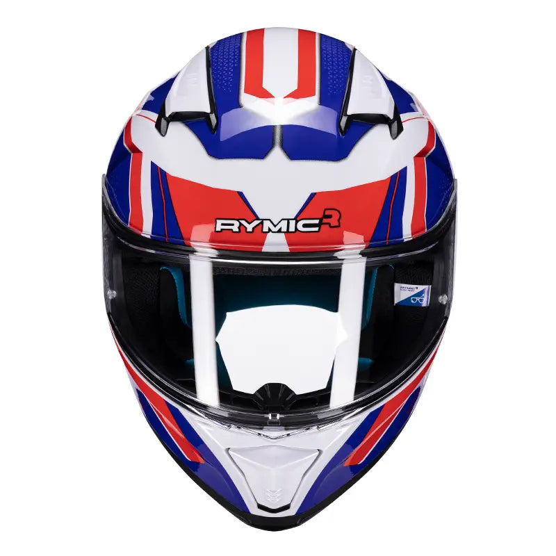 SR6 Full Face Helmet – Rebellion Red/Blue