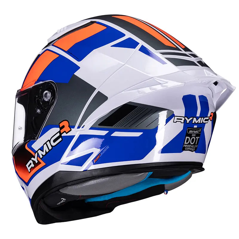 SR6 Full Face Helmet – Velocity Blue/Orange