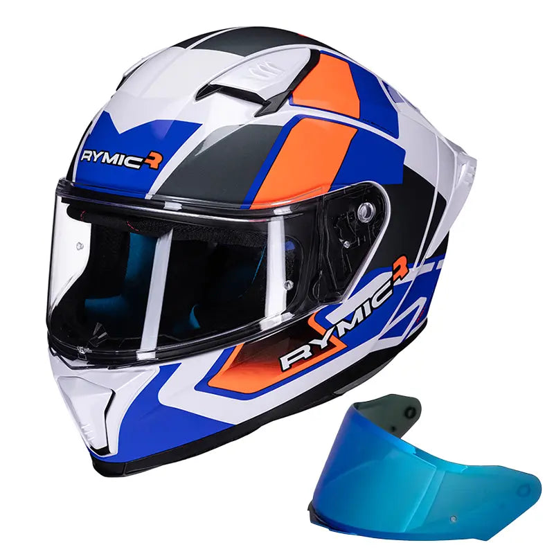 SR6 Full Face Helmet – Velocity Blue/Orange