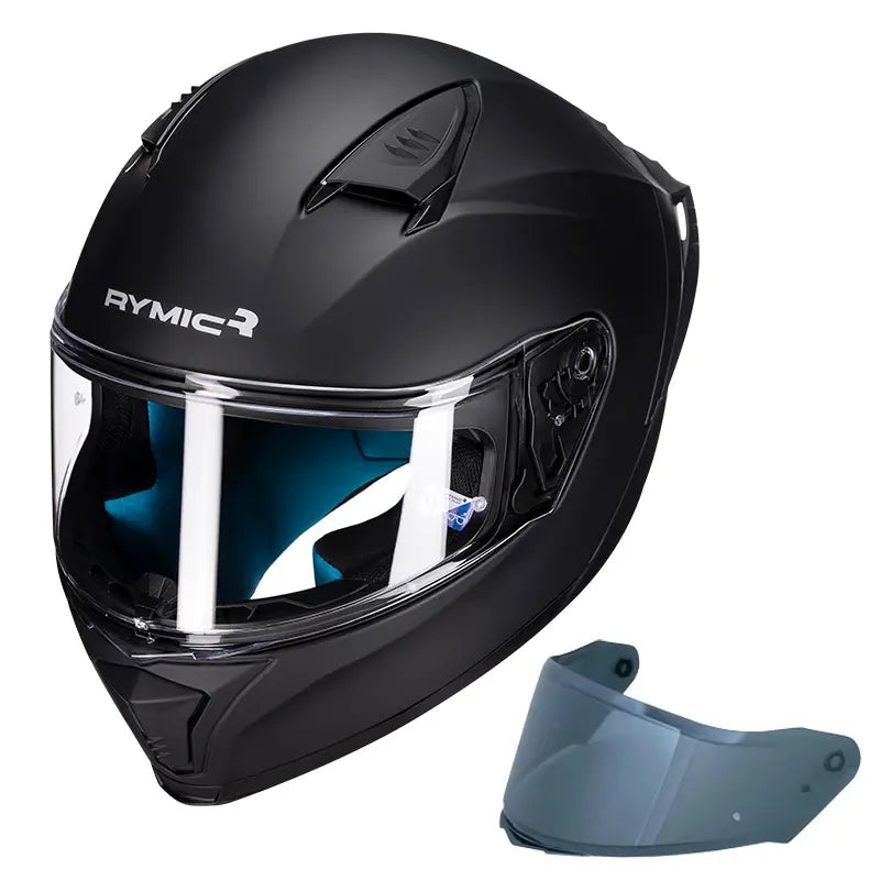 Casco integral SR6, acabado negro mate