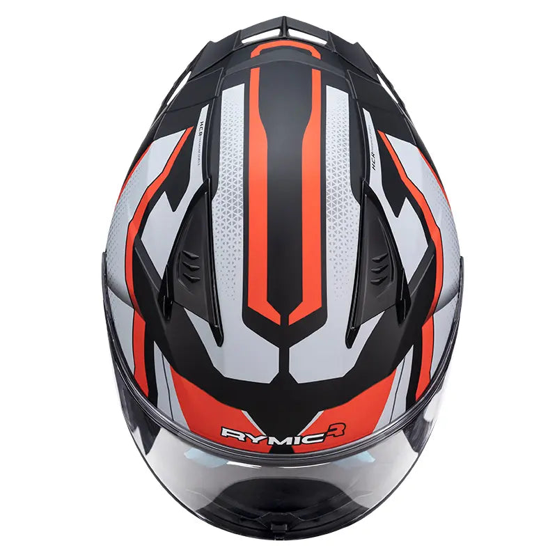 SR6 Full Face Helmet – Rebellion Red/Gray