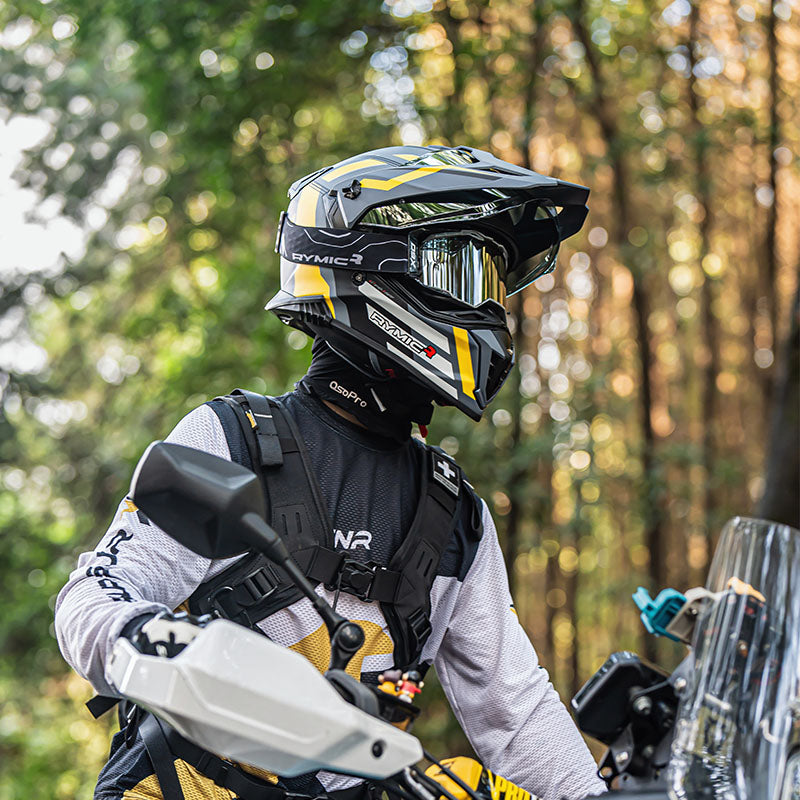 Casco ADV Dual Sport X60 – Pathfinder Gris/Amarillo