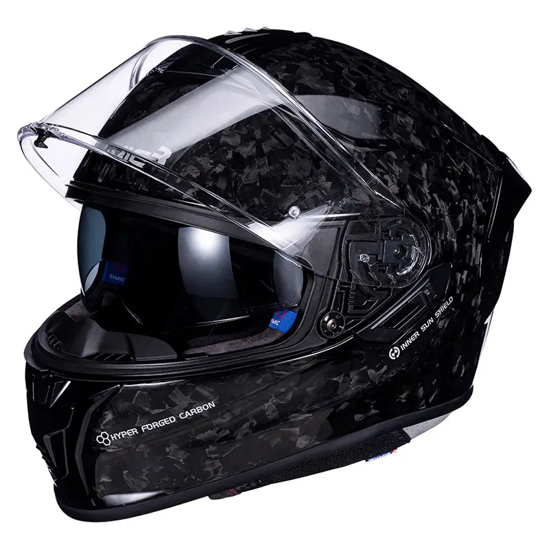 Casco integral S-GT de fibra de carbono – Negro Brillo
