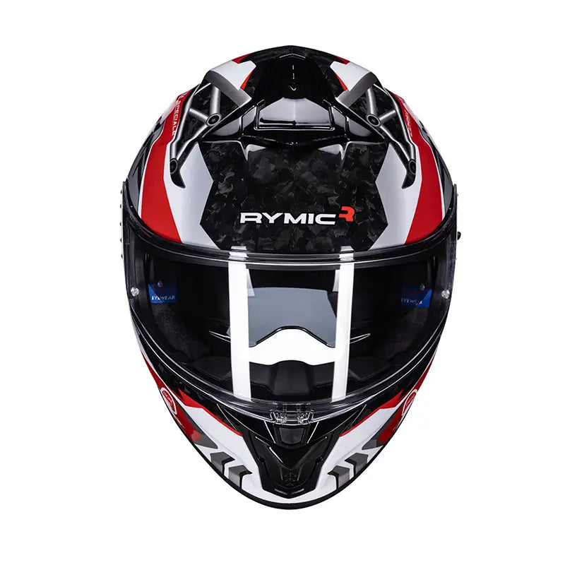 Casco integral S-GT de fibra de carbono – Rojo Racing