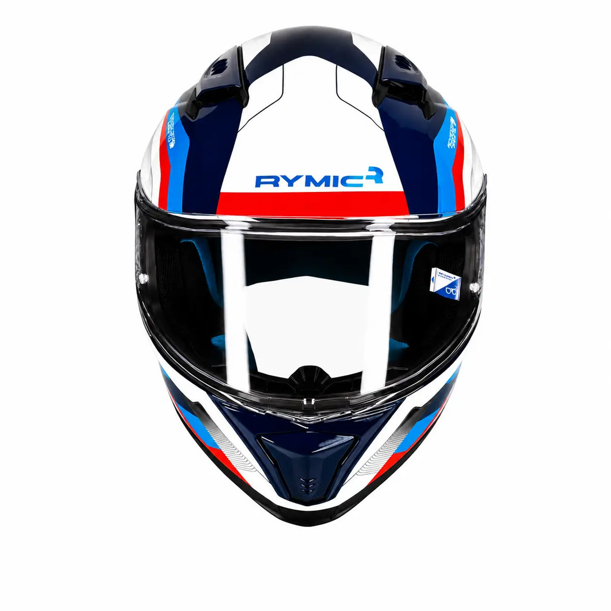 SR6 Full Face Helmet – Rush Blue/White