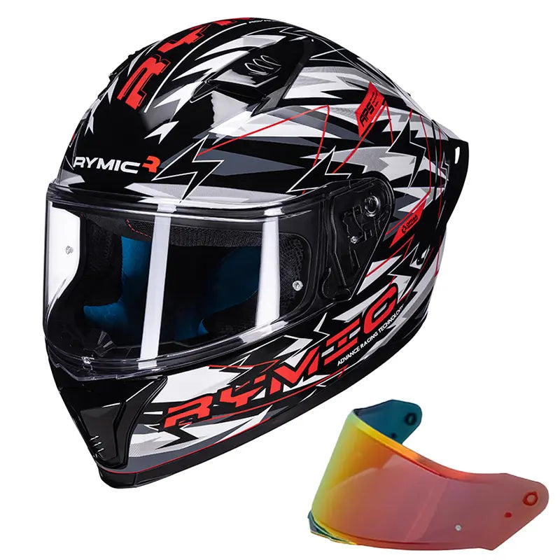 Casco integral SR6 – Lightning Negro/Blanco