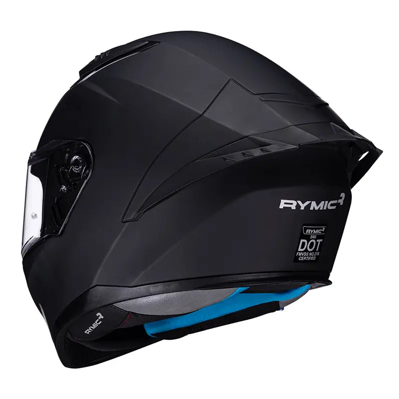 Casco integral SR6, acabado negro mate