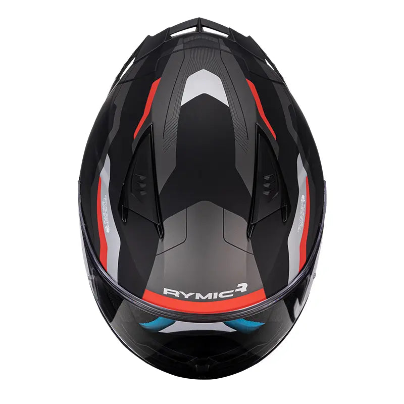 SR6 Full Face Helmet – Rush Red/Black