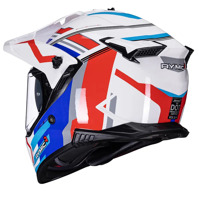Casco ADV Dual Sport X60 – Pathfinder Rojo/Azul