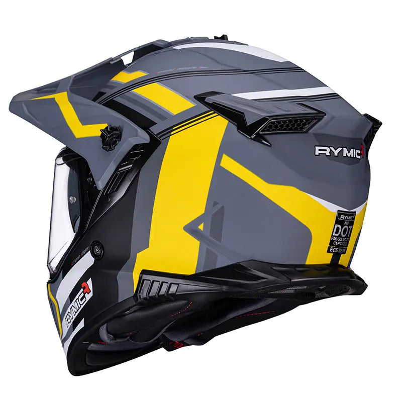 Casco ADV Dual Sport X60 – Pathfinder Gris/Amarillo