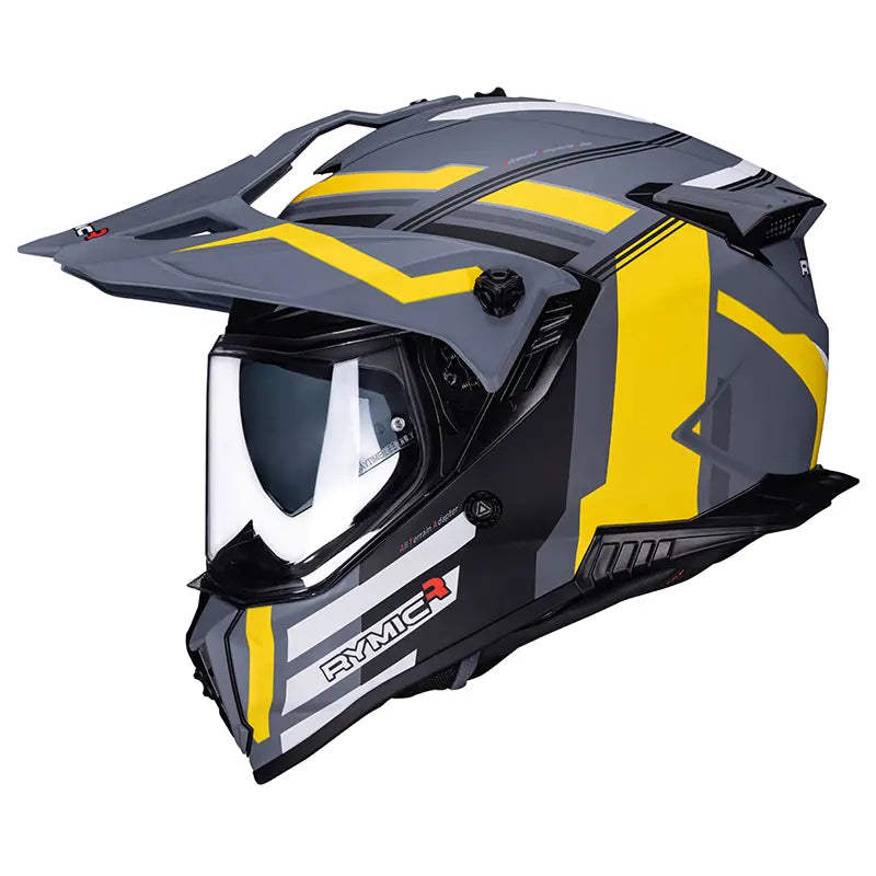 Casco ADV Dual Sport X60 – Pathfinder Gris/Amarillo
