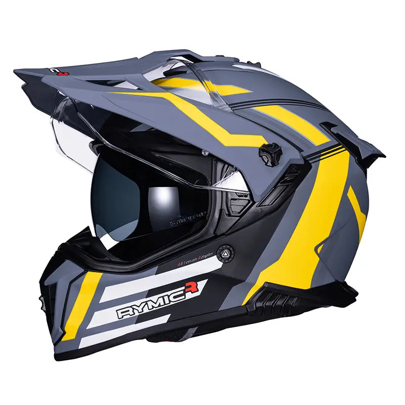 Casco ADV Dual Sport X60 – Pathfinder Gris/Amarillo