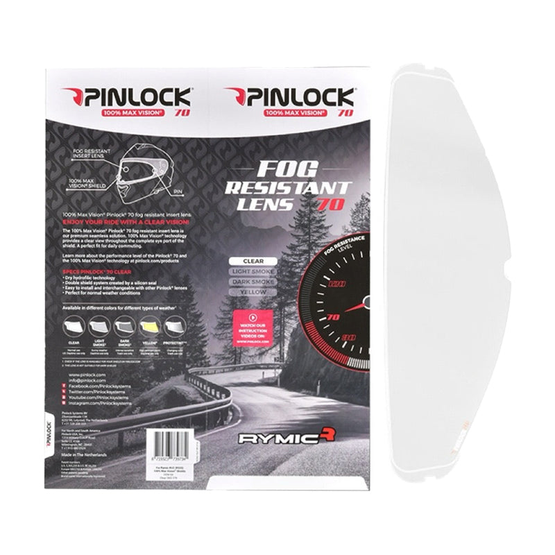 Pinlock® Fog Resistant Lens for S-GT/ SR6 Series Helmets